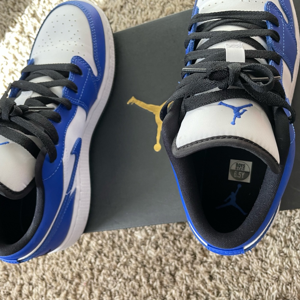 Youth size 6.5 Jordan’s  also can be worn for adult who wears size 8